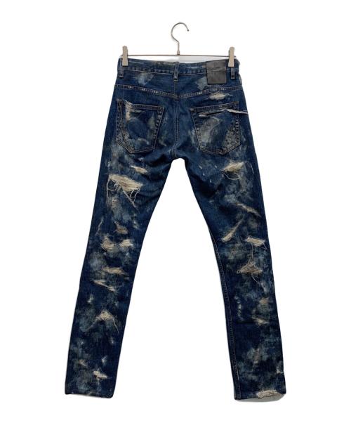 TOSHIKI AOKI（トシキアオキ）TOSHIKI AOKI (トシキアオキ) FAGASSENT (ファガッセン) デニムパンツ ネイビー サイズ:2の古着・服飾アイテム