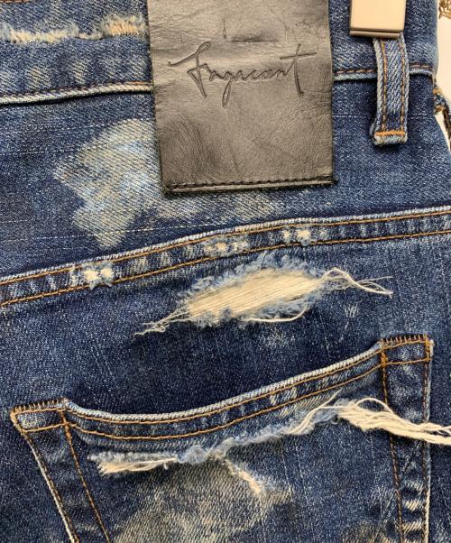 TOSHIKI AOKI（トシキアオキ）TOSHIKI AOKI (トシキアオキ) FAGASSENT (ファガッセン) デニムパンツ ネイビー サイズ:2の古着・服飾アイテム