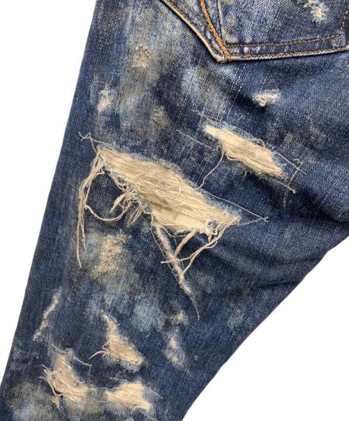 TOSHIKI AOKI（トシキアオキ）TOSHIKI AOKI (トシキアオキ) FAGASSENT (ファガッセン) デニムパンツ ネイビー サイズ:2の古着・服飾アイテム