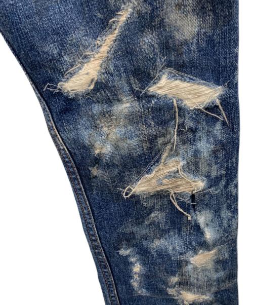 TOSHIKI AOKI（トシキアオキ）TOSHIKI AOKI (トシキアオキ) FAGASSENT (ファガッセン) デニムパンツ ネイビー サイズ:2の古着・服飾アイテム