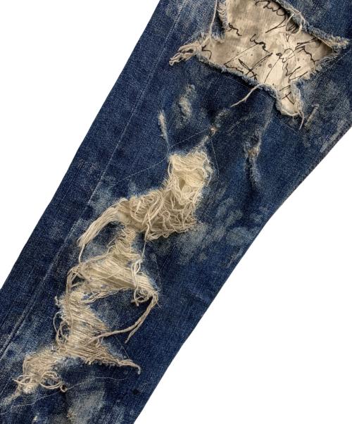 TOSHIKI AOKI（トシキアオキ）TOSHIKI AOKI (トシキアオキ) FAGASSENT (ファガッセン) デニムパンツ ネイビー サイズ:2の古着・服飾アイテム