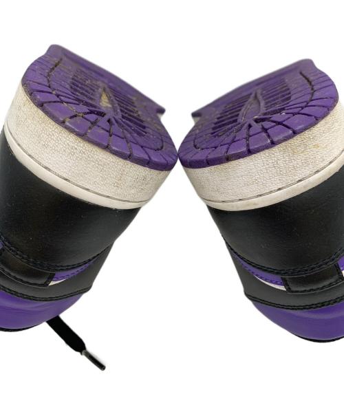 NIKE（ナイキ）NIKE (ナイキ) スニーカー ブラック×パープル サイズ:26.5の古着・服飾アイテム