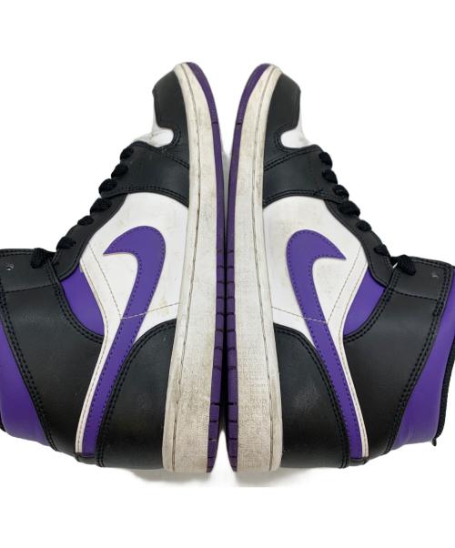 NIKE（ナイキ）NIKE (ナイキ) スニーカー ブラック×パープル サイズ:26.5の古着・服飾アイテム