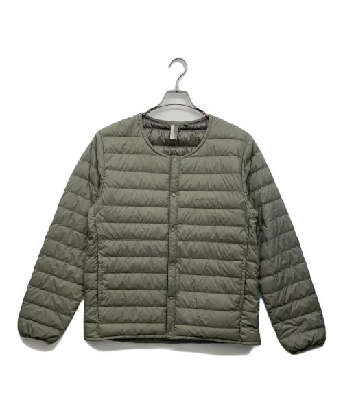 mont-bell（モンベル）mont-bell (モンベル) ダウンジャケット グレー サイズ:Lの古着・服飾アイテム