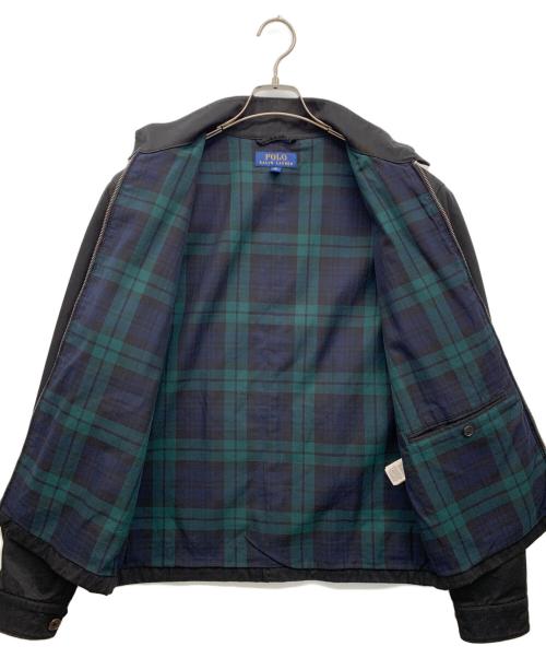 POLO RALPH LAUREN（ポロ・ラルフローレン）POLO RALPH LAUREN (ポロ・ラルフローレン) スイングトップ ブラック サイズ:Sの古着・服飾アイテム