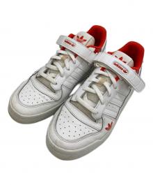 adidas（アディダス）の古着「ローカットスニーカー」｜ホワイト×レッド