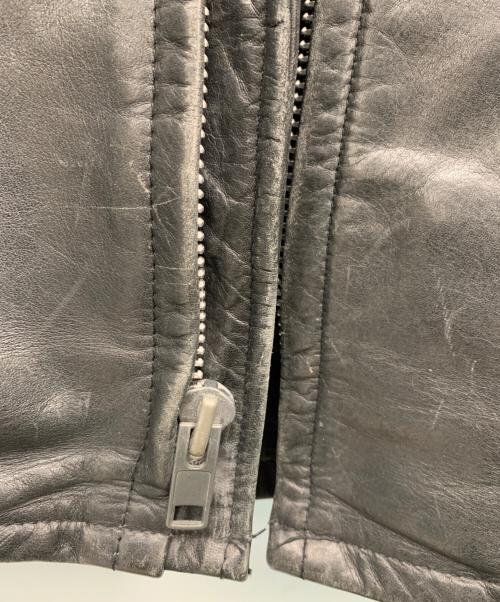 Schott（ショット）Schott (ショット) ライダースジャケット ブラック サイズ:38の古着・服飾アイテム