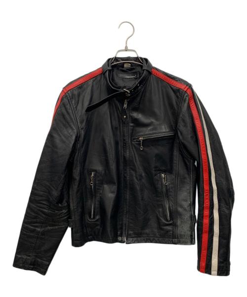 Liugoo Leathers（リューグーレザーズ）LIUGOO LEATHERS (リューグーレザーズ) ライダースジャケット ブラック サイズ:-の古着・服飾アイテム
