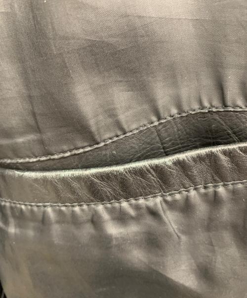 Liugoo Leathers（リューグーレザーズ）LIUGOO LEATHERS (リューグーレザーズ) ライダースジャケット ブラック サイズ:-の古着・服飾アイテム