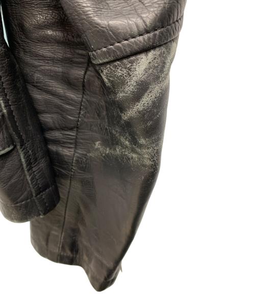 Liugoo Leathers（リューグーレザーズ）LIUGOO LEATHERS (リューグーレザーズ) ライダースジャケット ブラック サイズ:-の古着・服飾アイテム