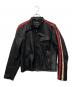 LIUGOO LEATHERS（リューグーレザーズ）の古着「ライダースジャケット」｜ブラック