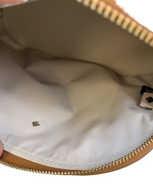 Kate Spade（ケイトスペード）Kate Spade (ケイトスペード) コスメポーチ ブラウンの古着・服飾アイテム