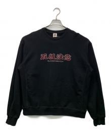 THE BLACK EYE PATCH（ブラックアイパッチ）の古着「クルーネックスウェット」｜ブラック