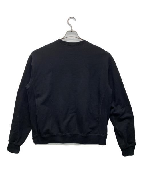 THE BLACK EYE PATCH（ブラックアイパッチ）THE BLACK EYE PATCH (ブラックアイパッチ) クルーネックスウェット ブラック サイズ:Mの古着・服飾アイテム