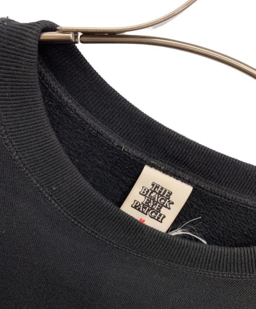 THE BLACK EYE PATCH（ブラックアイパッチ）THE BLACK EYE PATCH (ブラックアイパッチ) クルーネックスウェット ブラック サイズ:Mの古着・服飾アイテム