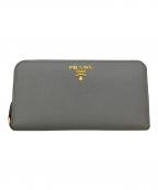 PRADAプラダ）の古着「長財布」｜グレー