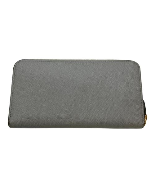 PRADA（プラダ）PRADA (プラダ) 長財布 グレーの古着・服飾アイテム