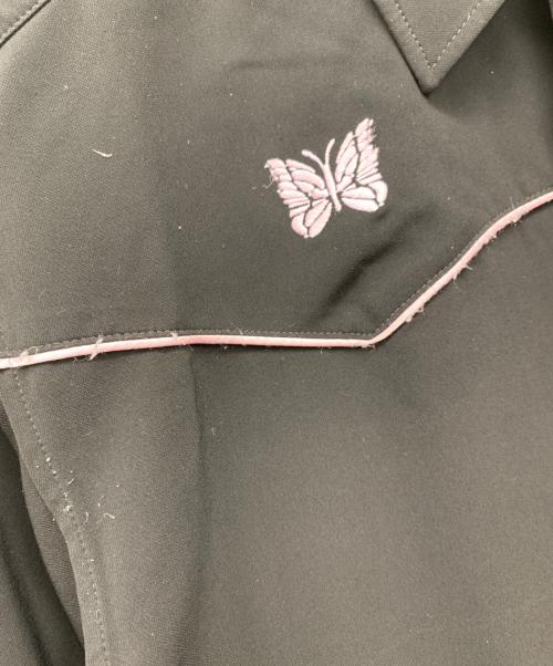 Needles（ニードルズ）Needles (ニードルズ) パイピングカウボーイジャケット ブラック×ピンク サイズ:XLの古着・服飾アイテム