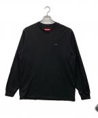 SUPREMEシュプリーム）の古着「スモールボックスロゴロングスリーブTシャツ」｜ブラック