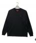 Supreme（シュプリーム）の古着「スモールボックスロゴロングスリーブTシャツ」｜ブラック