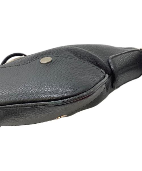 BVLGARI（ブルガリ）BVLGARI (ブルガリ) ショルダーバッグ ブラックの古着・服飾アイテム