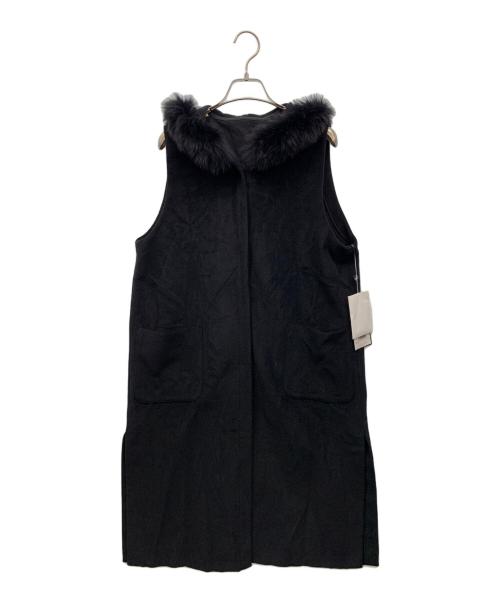 JEAN LOUIS SCHERRER（ジャンルイ シェレル）JEAN LOUIS SCHERRER (ジャンルイ シェレル) ジレ ブラック サイズ:Lの古着・服飾アイテム