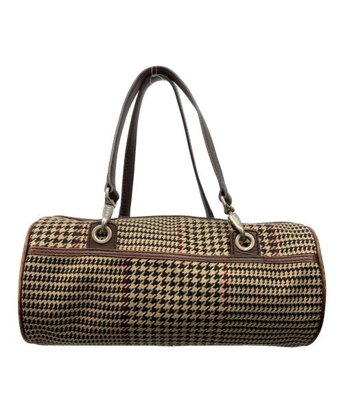 RALPH LAUREN（ラルフローレン）RALPH LAUREN (ラルフローレン) ハンドバッグ ブラウンの古着・服飾アイテム