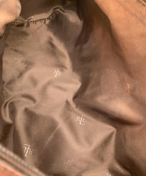 RALPH LAUREN（ラルフローレン）RALPH LAUREN (ラルフローレン) ハンドバッグ ブラウンの古着・服飾アイテム