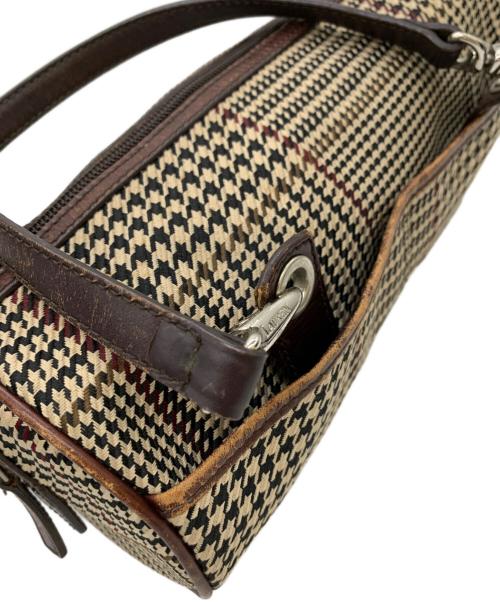 RALPH LAUREN（ラルフローレン）RALPH LAUREN (ラルフローレン) ハンドバッグ ブラウンの古着・服飾アイテム