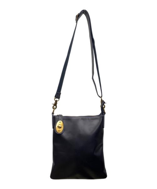 Kimura handmade（Kimura handmade）Kimura handmade (Kimura handmade) ショルダーバッグ ネイビーの古着・服飾アイテム