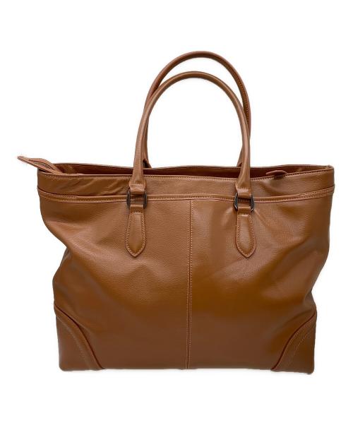 Kimura handmade（Kimura handmade）Kimura handmade (Kimura handmade) レザートートバッグ ブラウンの古着・服飾アイテム