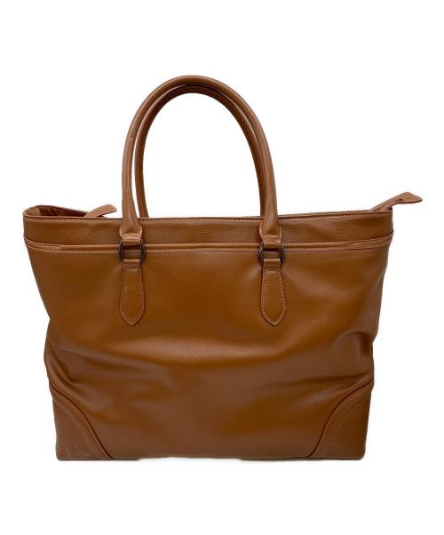 Kimura handmade（Kimura handmade）Kimura handmade (Kimura handmade) レザートートバッグ ブラウンの古着・服飾アイテム