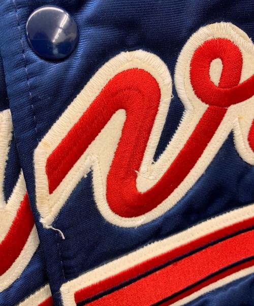 Diamond by STARTER（ダイアモンドバイスターター）Diamond by STARTER (ダイアモンドバイスターター) スタジャン ネイビー サイズ:Mの古着・服飾アイテム