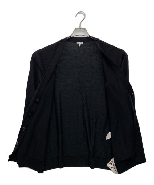 LOEWE（ロエベ）LOEWE (ロエベ) アナグラムロゴ カーディガン ブラック サイズ:M 未使用品の古着・服飾アイテム