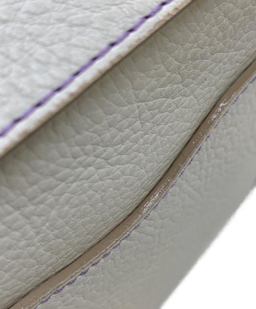 CIMABUE（チマブエ）CIMABUE (チマブエ) レザートートバッグ ホワイトの古着・服飾アイテム