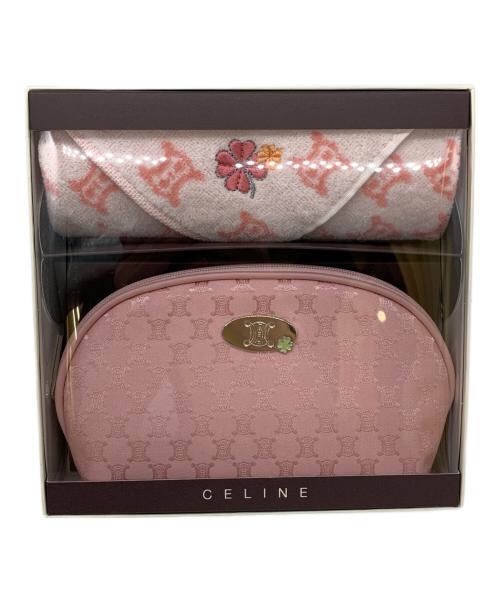 CELINE（セリーヌ）CELINE (セリーヌ) ハンカチ&ポーチセット 未使用品の古着・服飾アイテム