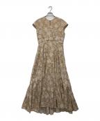 MARIHAマリハ）の古着「ノースリーブワンピース」｜アイボリー×ホワイト