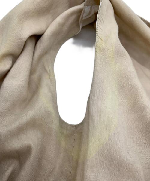 MARIHA（マリハ）MARIHA (マリハ) ノースリーブワンピース アイボリー×ホワイト サイズ:38の古着・服飾アイテム