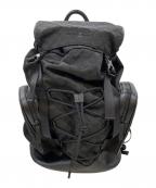 EMPORIO ARMANIエンポリオアルマーニ）の古着「バックパック」｜ブラック