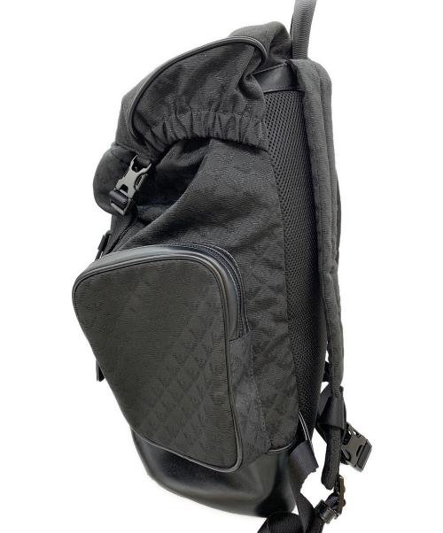 EMPORIO ARMANI（エンポリオアルマーニ）EMPORIO ARMANI (エンポリオアルマーニ) バックパック ブラックの古着・服飾アイテム