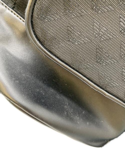 EMPORIO ARMANI（エンポリオアルマーニ）EMPORIO ARMANI (エンポリオアルマーニ) バックパック ブラックの古着・服飾アイテム