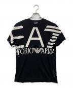 EMPORIO ARMANIエンポリオアルマーニ）の古着「半袖Tシャツ」｜ブラック