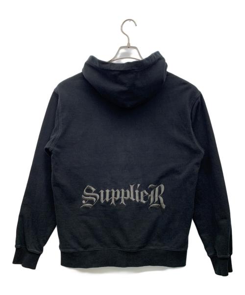 SUPPLIER（サプライヤー）SUPPLIER (サプライヤー) プルオーバーパーカー ブラック サイズ:Mの古着・服飾アイテム