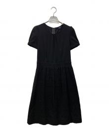 BURBERRY LONDON（バーバリーロンドン）の古着「半袖ワンピース」｜ブラック