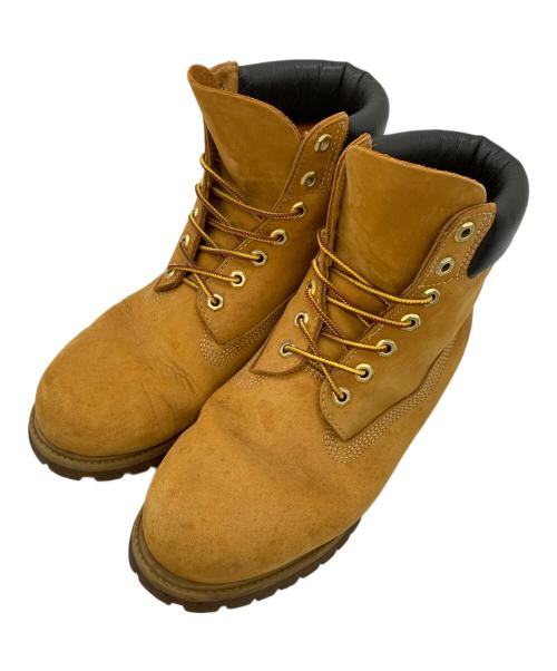 Timberland（ティンバーランド）Timberland (ティンバーランド) 6インチプレミアムウォータープルーフブーツ ベージュ サイズ:9の古着・服飾アイテム
