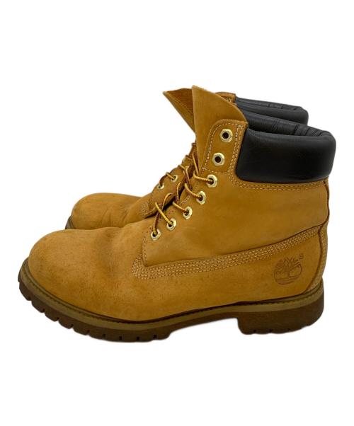 Timberland（ティンバーランド）Timberland (ティンバーランド) 6インチプレミアムウォータープルーフブーツ ベージュ サイズ:9の古着・服飾アイテム