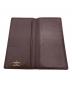 中古・古着 LOUIS VUITTON (ルイ ヴィトン) 札入れ ブラウン：8000円