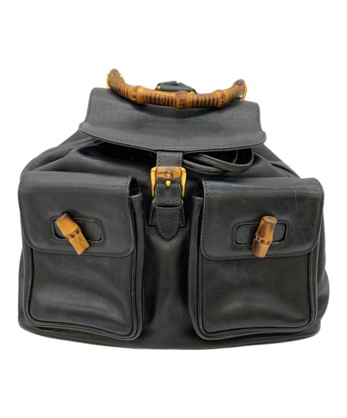 GUCCI（グッチ）GUCCI (グッチ) リュック ブラックの古着・服飾アイテム