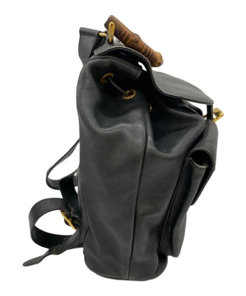 GUCCI（グッチ）GUCCI (グッチ) リュック ブラックの古着・服飾アイテム