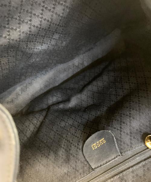 GUCCI（グッチ）GUCCI (グッチ) リュック ブラックの古着・服飾アイテム